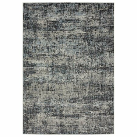UNITED WEAVERS OF AMERICA Veronica Constance Blue Oversize Area Rectangle Rug, 9 ft. 10 in. x 13 ft. 2 in. 2610 20460 1013